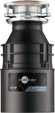 Badger 5XP Garbage Disposal - 3/4 HP Continuous Feed, Stainless Steel