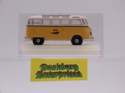 Brekina x VW Bus Bulli T1 Samba GTW Niederlande weiß gelb in OVP 1:87 193419