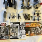 Lego Star Wars used Lot, Battlepacks, Skiff and Sarlacc, 10+ minifigures