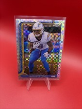 Omarion Hampton 2025 Topps Chrome Rookie 324 X-Refractor Chargers NFL