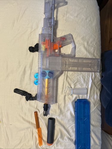 Workermod Dominator Dart Blaster Full-Auto UNFINISHED WITH EVERYTHING NEEDED