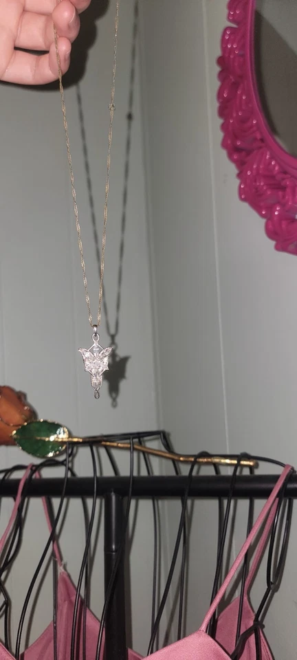 Collar Arwen Evenstar de plata de ley - LOTR favorito de los fanáticos” Foto 4 de 4