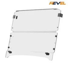 NEW E-Z-GO Express S4 Clear Split Windshield Kit w/ Hardware OEM 71966G05