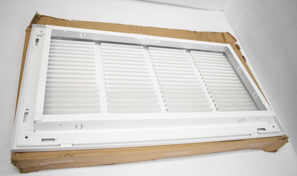 Metal Fab 20" x 10" Return Filter Grille Steel Air Filter Grille 1