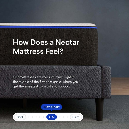 Nectar Memory Foam Boxed Mattress Double Certified Refurbished- Biocide RRP £699 - Picture 6 of 8