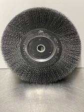 WEILER 93119 Crimped 0.0006 Wire Wheel Brush 6" Brush Diameter 5/8 - 1/2 Arbor