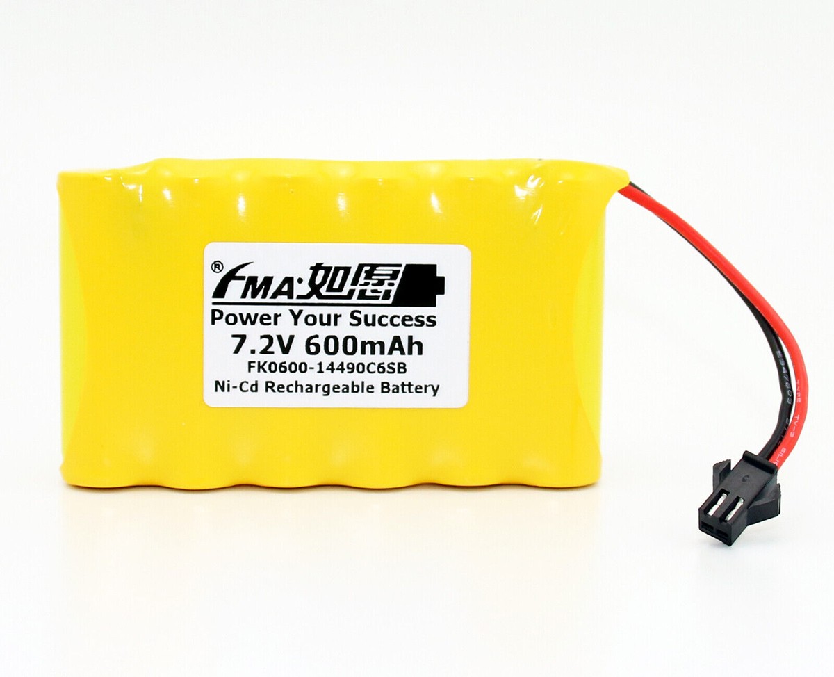 1Pack Ni-Cd AA 7.2V 600mAh Battery for QX7 Transmitter Model Toy