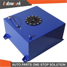 Labwork 10 Gallon Blue Coated Racingdrifting Fuel Cell Gas Tanklevel Sender