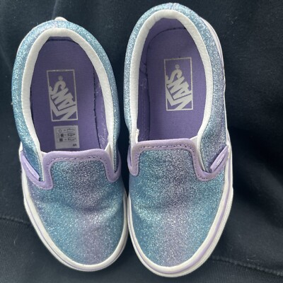 Vans Authentic Ombre Glitter Blue Ombre Vans Kids' Ombre Authentic - Main Image