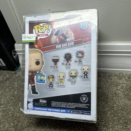 ROB VAN DAM SIGNED WWE FUNKO POP GAMESTOP AUTOGRAPHED RVD - Picture 3 of 8