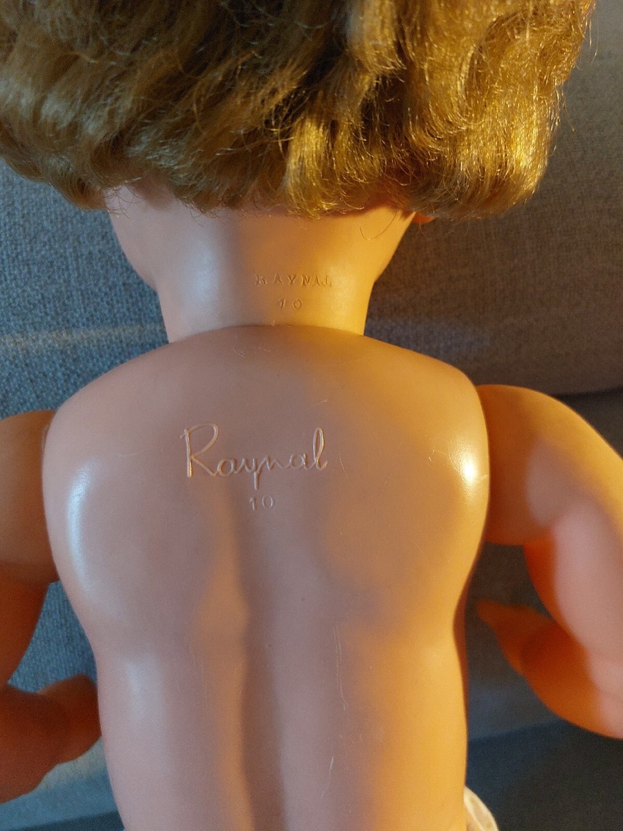 Grande Poupée Raynal 60cm - Clodrey Bella GEGE - Avec Vêtements Et Valise