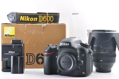 Nikon D600 24,3 MP Digita AF-S 28-300mm f/3,5-5,6G "casi como nueva" con caja... - Imagen 1 de 4