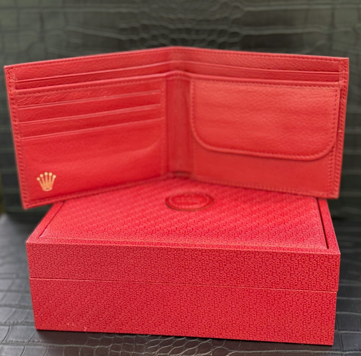 VINTAGE ROLEX WATCH BOX MONTRES ROLEX S.A.GENEVE SUISSE 60.00.02