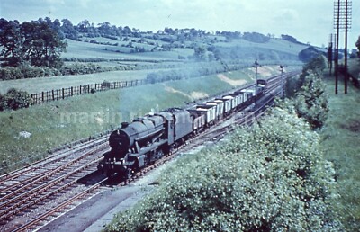 8F 2-8-0 auf Güterzug Duplikat Dia BRMR80