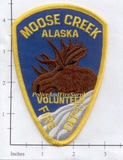 Alaska - Moose Creek AK Volunteer Fire Dept Patch