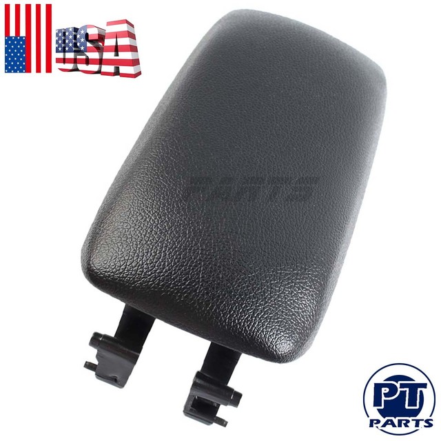 Black Leather Armrest Center Console Lid For Audi A3 8P 20032012 8P0864245P eBay