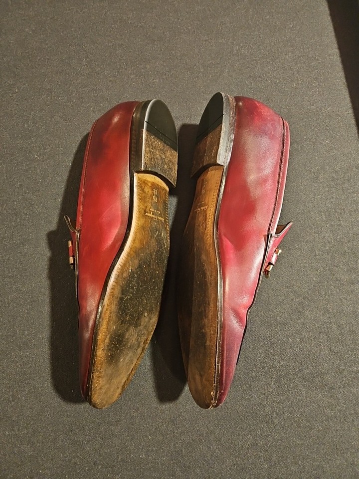 Mens Ferragamo Chain Loafer eBay