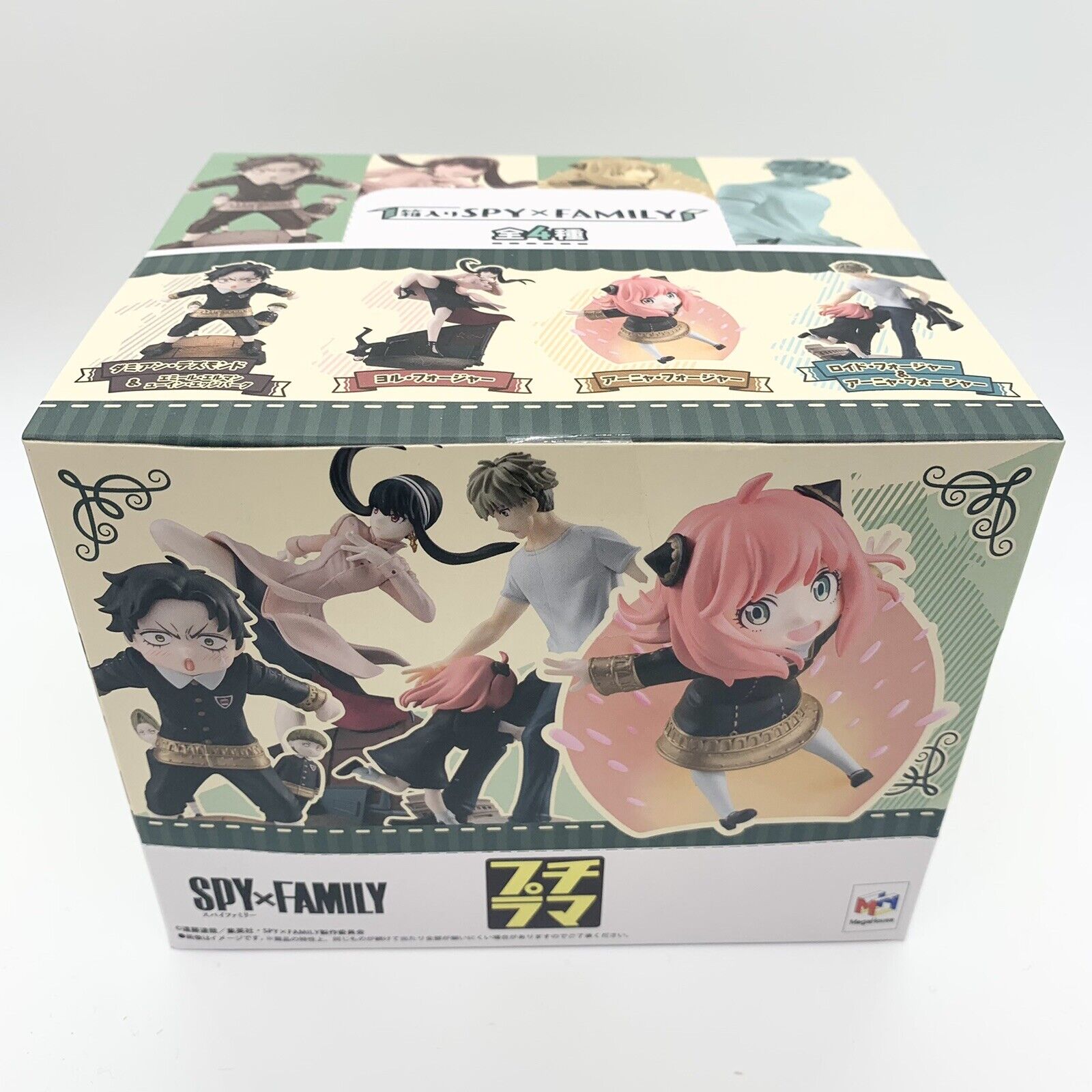 Puchirama Series Spy x Family Boxed Spy x Family 4 Pack BOX