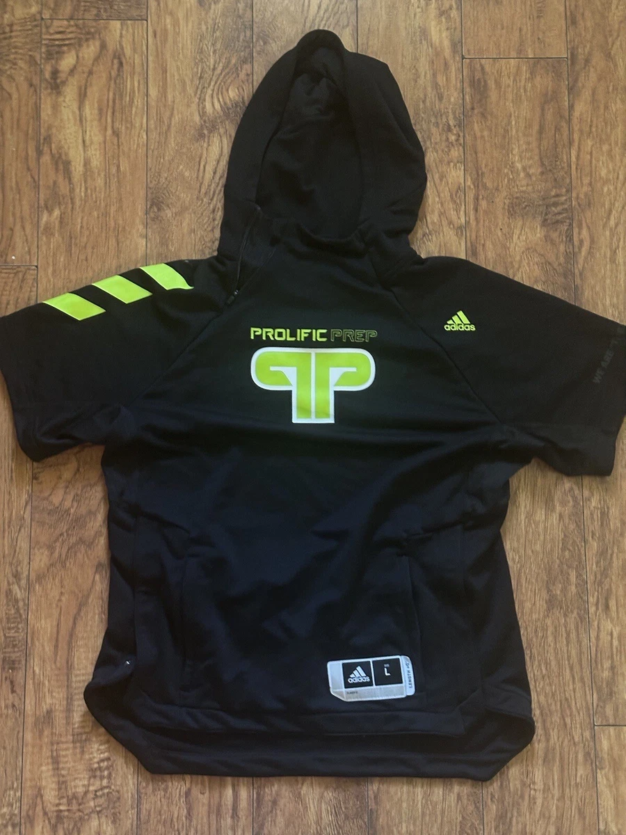 Adidas Prolific Hooded Short Sleeve Sweater Basketball L eBay