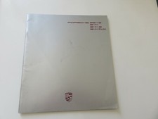 BROCHURE CATALOGUE  PORSCHE 924 S - 944 - 944 S - 944 TURBO