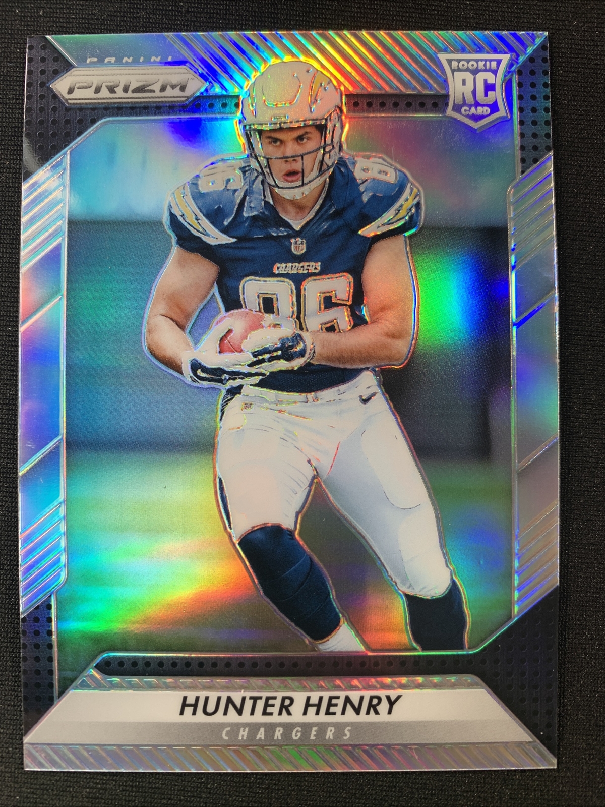 Hunter Henry 2016 Panini Prizm SILVER HOLO PRIZM Rookie Card RC #262 NE PATRIOTS