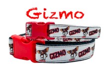 Gizmo dog collar handmade adjustable buckle 1"or 5/8" wide or leash Gremlins
