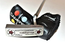 SCOTTY CAMERON TITLEIST California Monterey Golf Putter w/Head Cover 34" RH