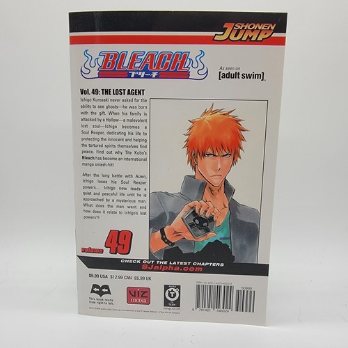Bleach, Vol. 49: The Lost Agent - Paperback By Kubo, Tite - Picture 2 of 3