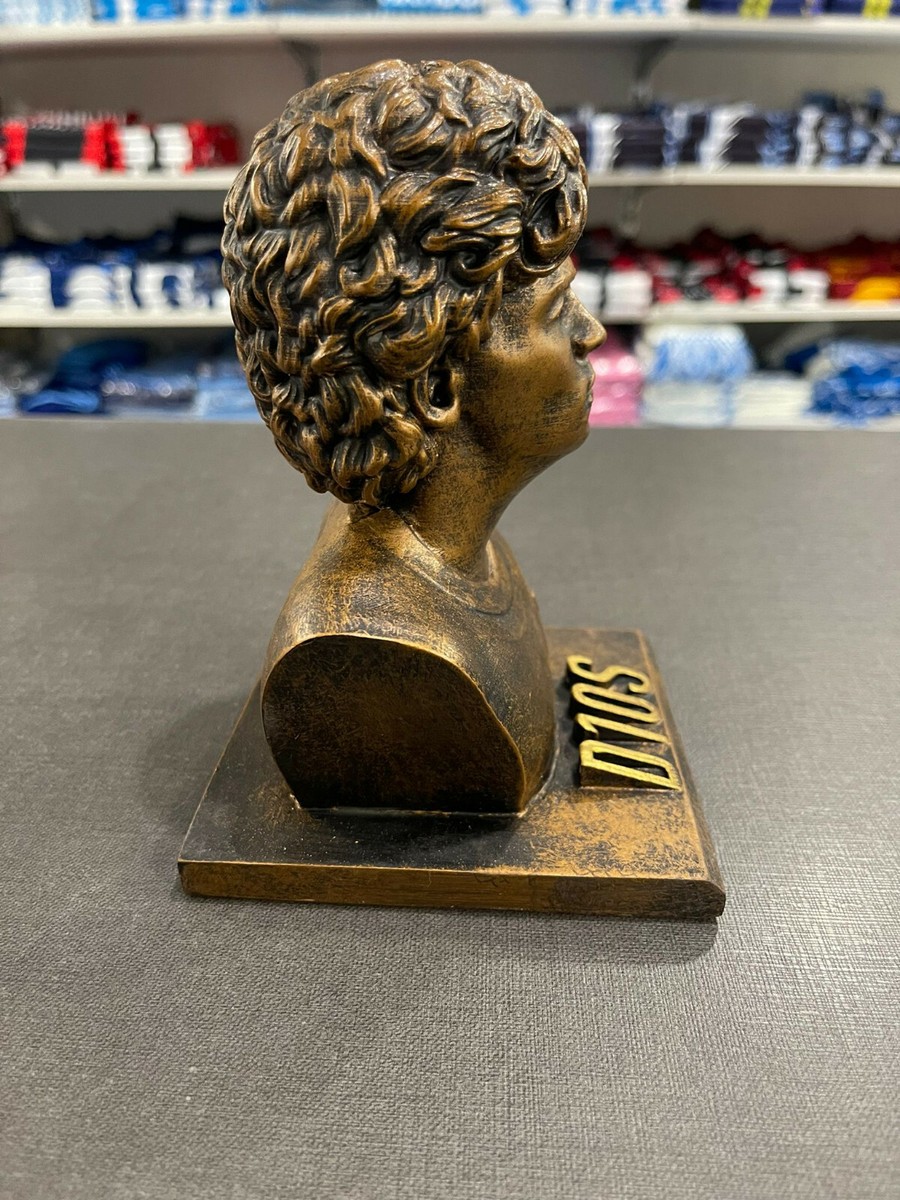 Busto Diego Maradona In PLA - Statua 3D 15cm Simil-Pietra, Regalo Perfetto Per Tifosi