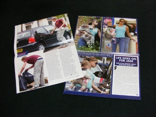 JADE GOODY magazine clippings - Picture 11 of 24