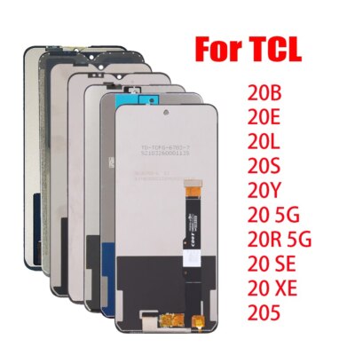 For TCL 20B 20E 20L 20S 20Y 20XE 20SE 20R 5G LCD Display Touch Screen Digitizer