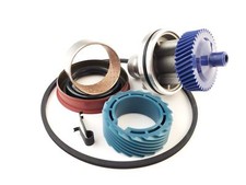 7004r 43 18 Tooth Speedometer Gears Housing W Tail Housing Set Up 700r4