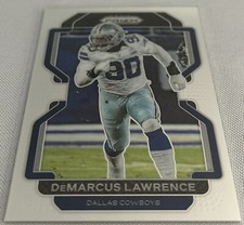 2021 Panini Prizm Football DeMarcus Lawrence Dallas Cowboys base card #244
