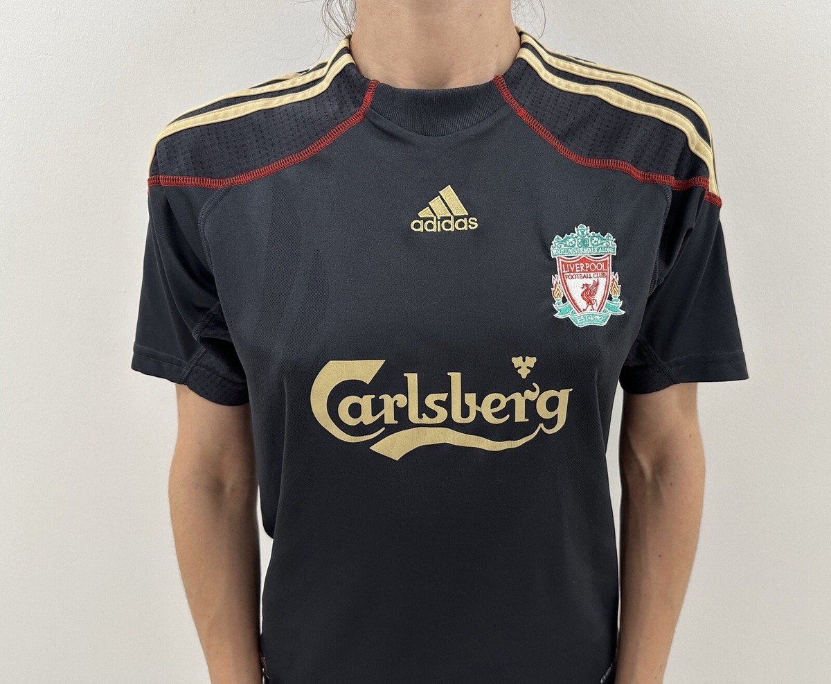 Fc Liverpool 2009 2010 Away Jersey Shirt Soccer Football Fc Liverpool 2009 2010 Away Jersey Shirt Soccer Football