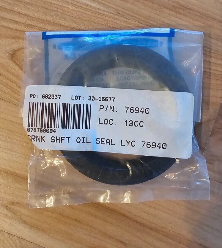 Crankshaft Oil Seal 76940 0235, 0290 New in bag! eBay