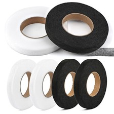 6 Pcs 1/2 in Adhesive Fabric Tape, Iron on Hem Tape, Fusing Hemming No Sew