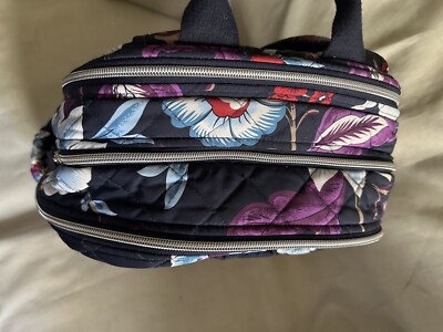 Vera Bradley Essential Compact Quilted Backpack In Elderberry Vera Bradley Essential Classic Microfiber | Mercari main image 4