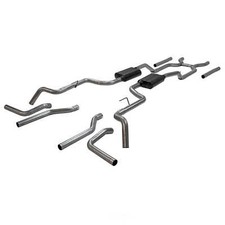 Exhaust System Kit Flowmaster 817937 fits 63-...