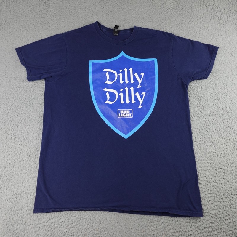 Dilly Dilly Bud Light Shirt Womens Extra Large Short Sleeve Graphic