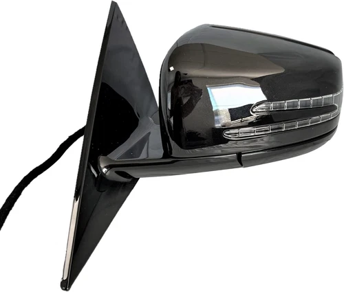 #89 BLACK LEFT DRIVER MIRROR BLIND SPOT FOR MERCEDES COUPE E350 E550 2010-2017