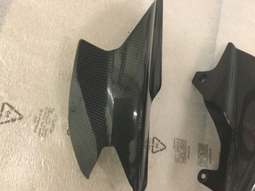 Fianchetti carbonio ducati performance hypermotard 796 e 1100 nuovi - Imagen 2 de 4