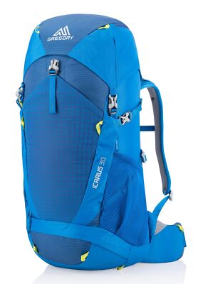 GREGORY Icarus 30 Backpack Rucksack Rucksack Hyper Blue blau dunkelblau Neu