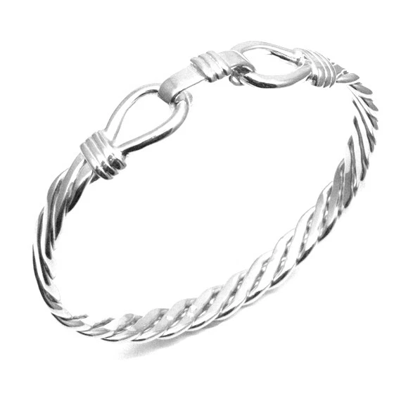 Ladies sterling on sale silver bangle