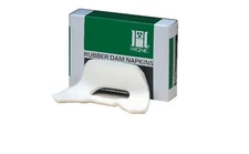 Coltene Whaledent H01415 Hygenic Ora-Shield Rubber Dam Napkins Frame 5" 6" 50/Bx