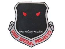 Black Ops Area 51 USAF Intelligence Special Projects NRO A Division Patch New