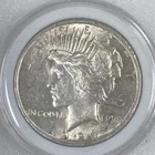 1924 Peace Silver Dollar AU Philadelphia In Capsule Free Shipping