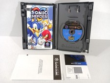 Sonic Heroes Nintendo GameCube Black Label Complete Tested CIB