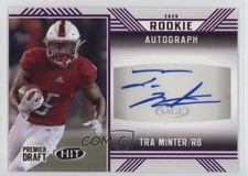 2020 Sage Hit Rookie Auto Purple Tra Minter #A13 Auto 3hd