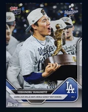 2025 TOPPS NOW-World Series MVP Honor-YOSHINOBU YAMAMOTO (Topps Bunt DlgitalCard