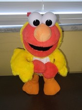 Sesame Street Chicken Dance Elmo Animated Plush Toy Just Play 2024 Yellow WORKS